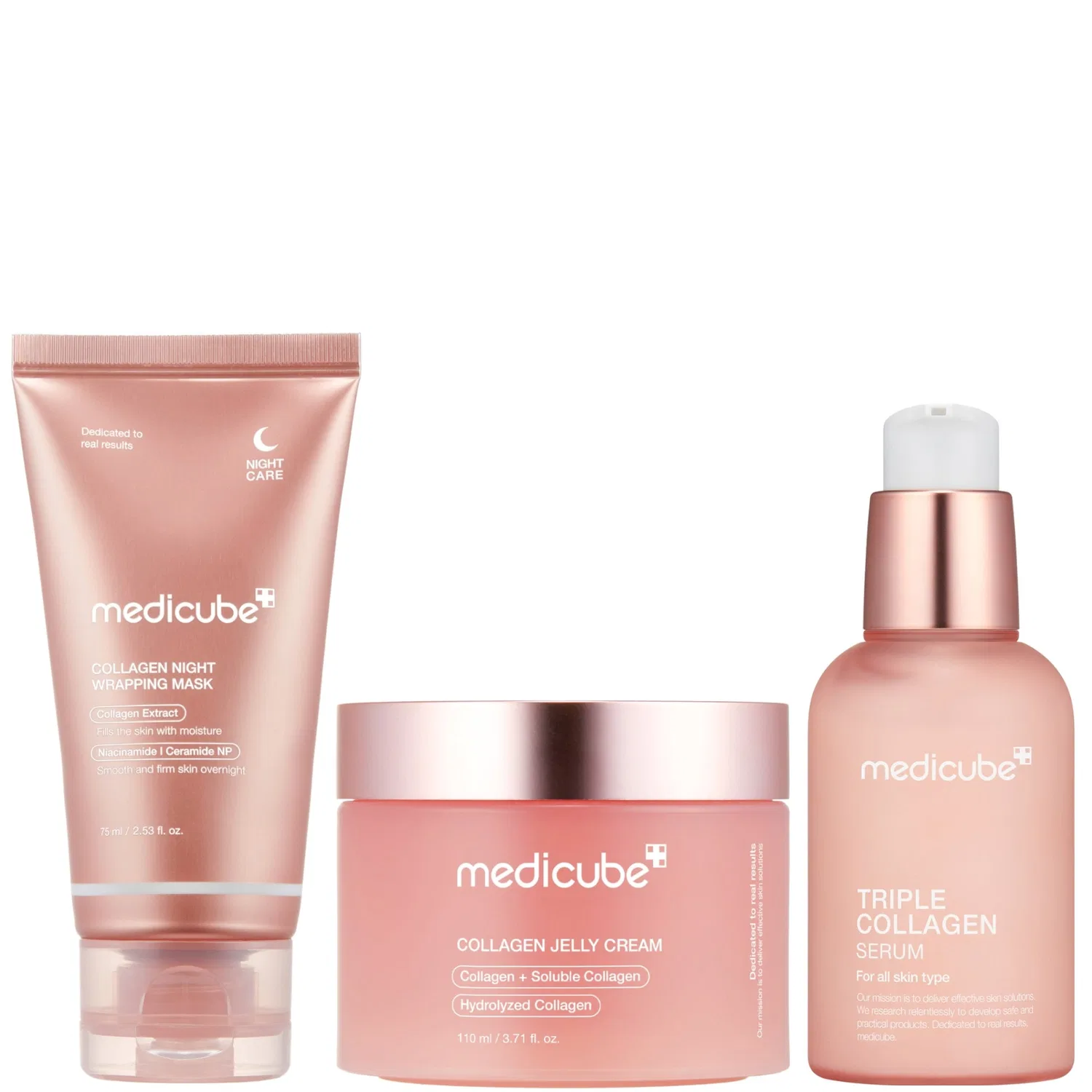 Набор для ухода за кожей с коллагеном Collagen Routine Medicube