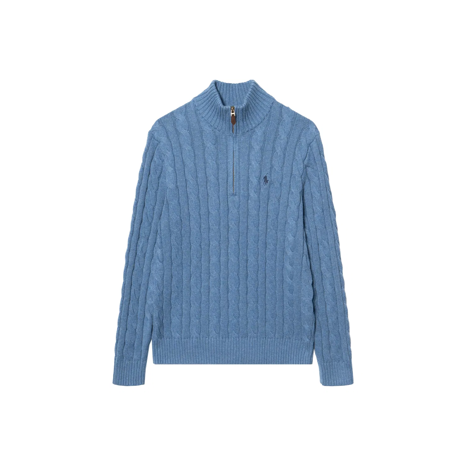 Мужской свитер с кабельным узором Polo Ralph Lauren, Blue