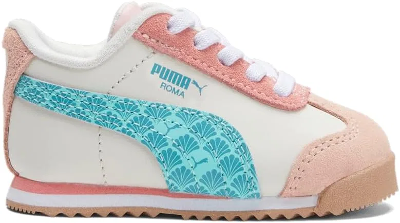 Детские кроссовки для девочек на шнуровке Roma Nouvelle Travels PUMA, White