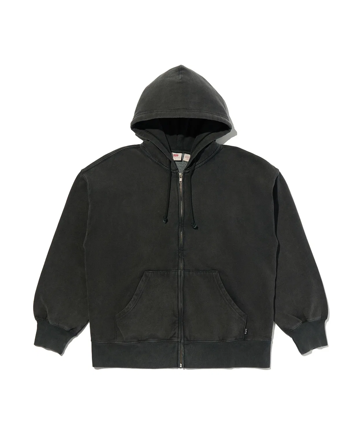 Женский свитшот-худи с длинным рукавомVintage Relaxed Full Zip Hoodie Levi's, Black — фото 3