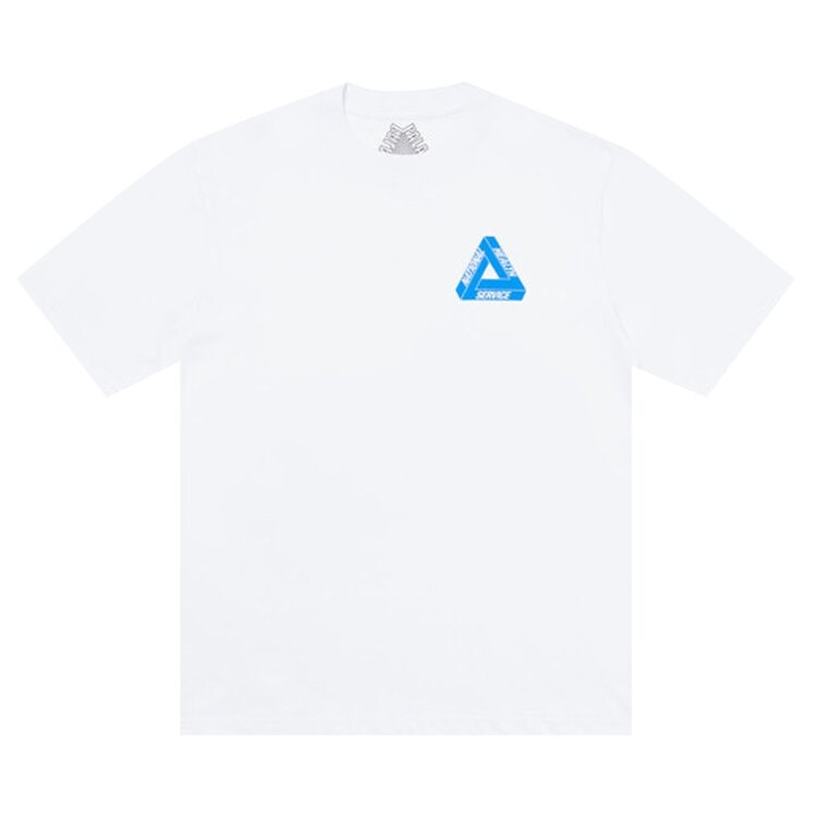 

Футболка Palace Tri-Donator T-Shirt 'White', белый