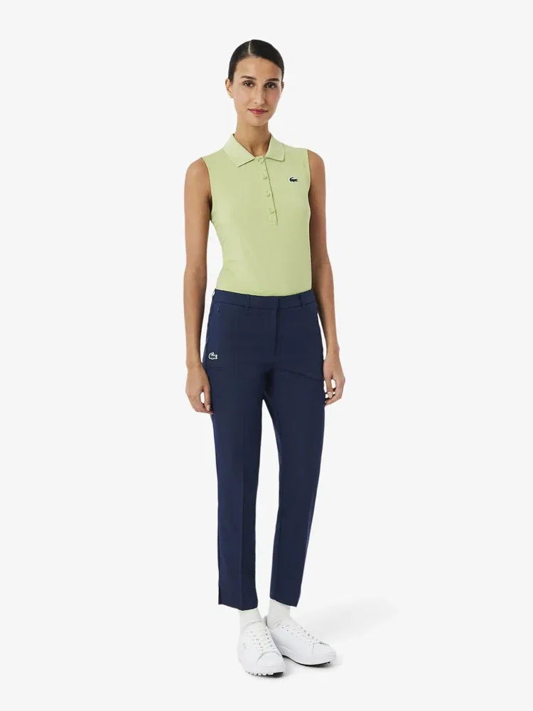 Брюки LACOSTE прямые с разрезом, Navy