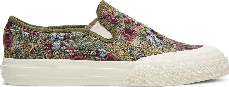 

Кроссовки Adidas Nizza RF Slip 'Floral', зеленый