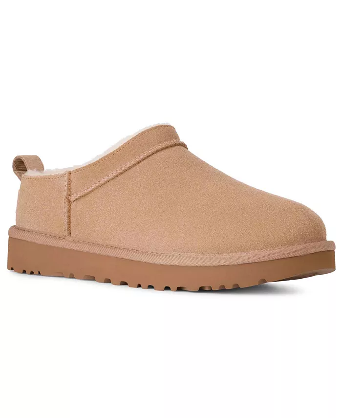 Женские классические ботильоны UGG с микро-язычком UGG, коричневый/бежевый