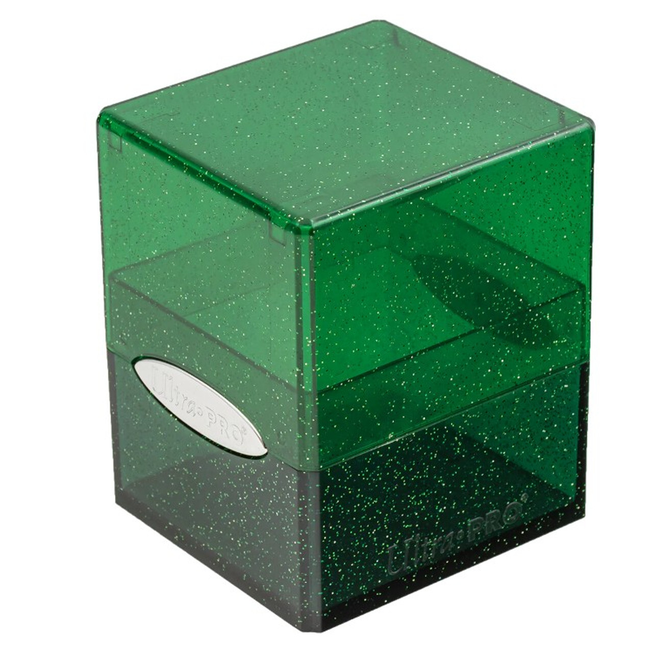 

Аксессуары Ultra Pro Deck Box: Satin Cube - Glitter Green
