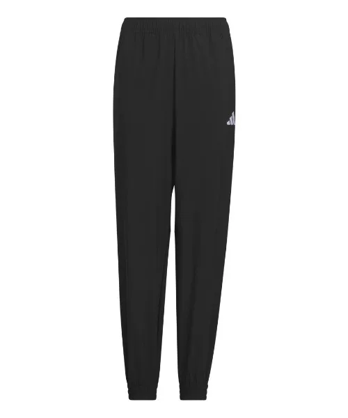Детские штаны легкие тканые зауженные adidas Kids Light Woven Tapered Ankle черные