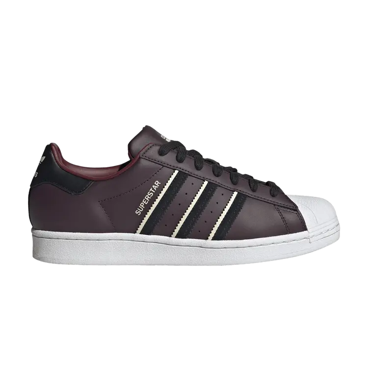 

Кроссовки adidas Superstar Shadow Maroon Black, красный