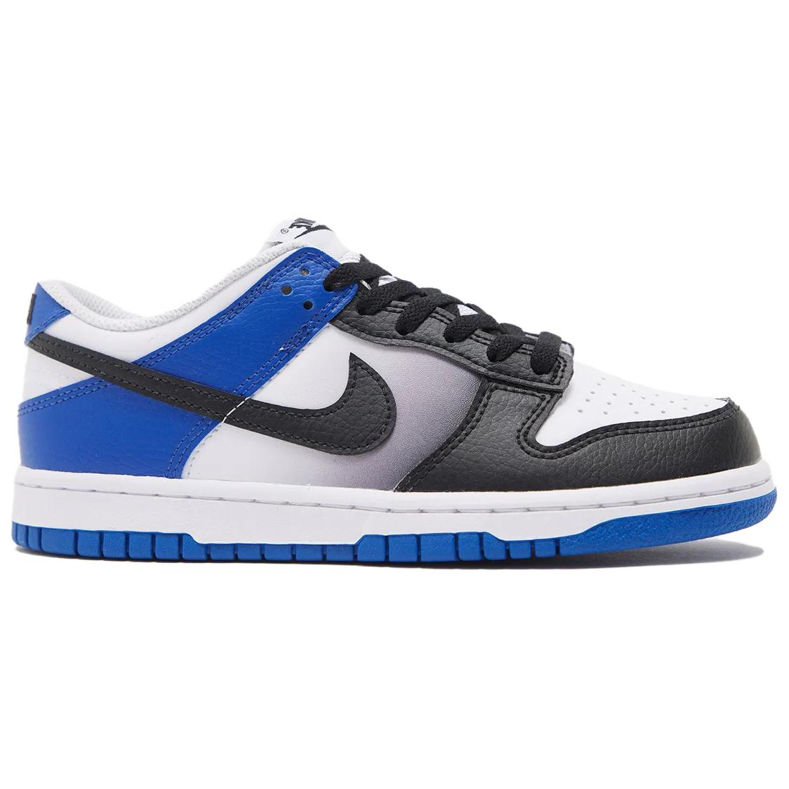 

Dunk Low Game Royal White Black GS Nike, Синий Черный
