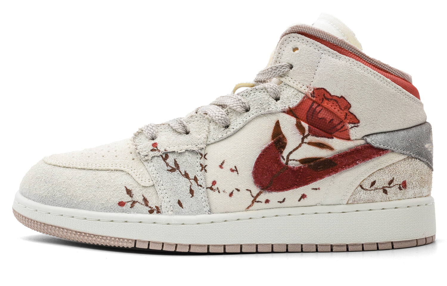 

Баскетбольные кроссовки Air 1 Vintage Men Mid-Top White/red Jordan