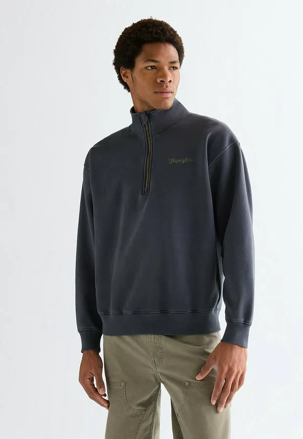 

Толстовка с застежкой-молнией до середины груди Wrangler, Faded Black, Черный, Толстовка с застежкой-молнией до середины груди Wrangler, Faded Black