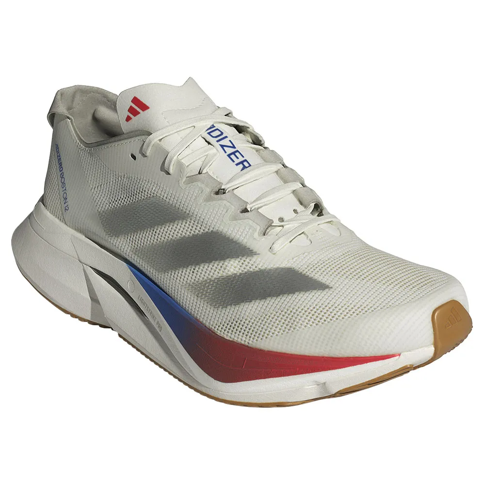Беговые кроссовки adidas Adizero Boston 12, серый — фото 4