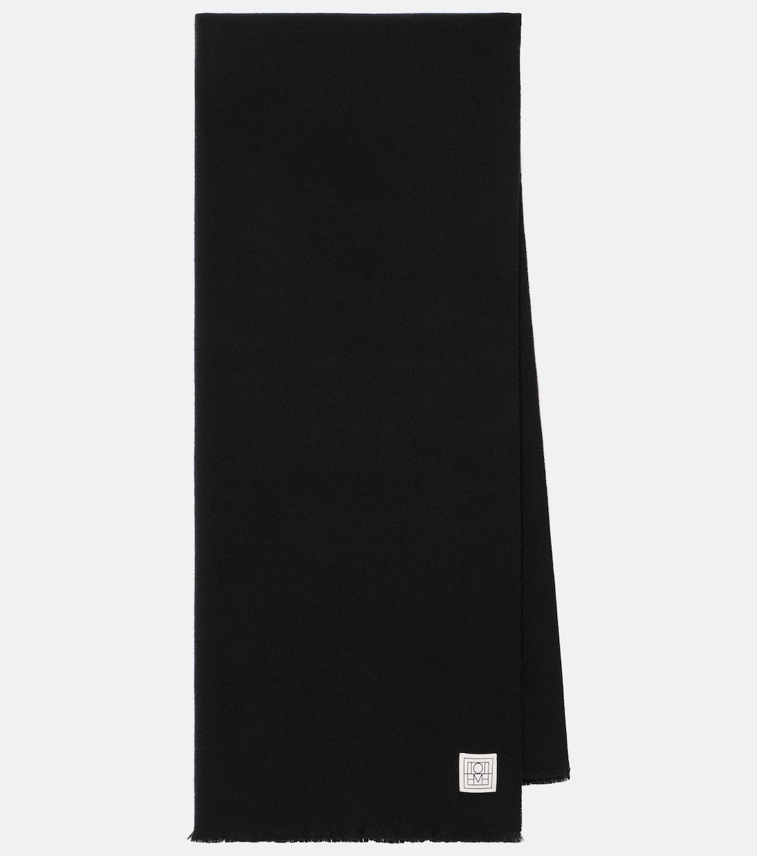 

Шерстяной шарф Toteme, Black 001