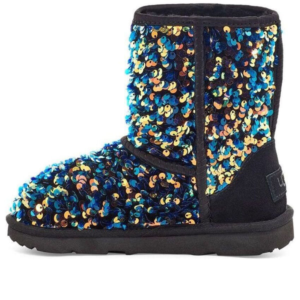 

Кроссовки классические ii звездные пайетки Ugg, черный