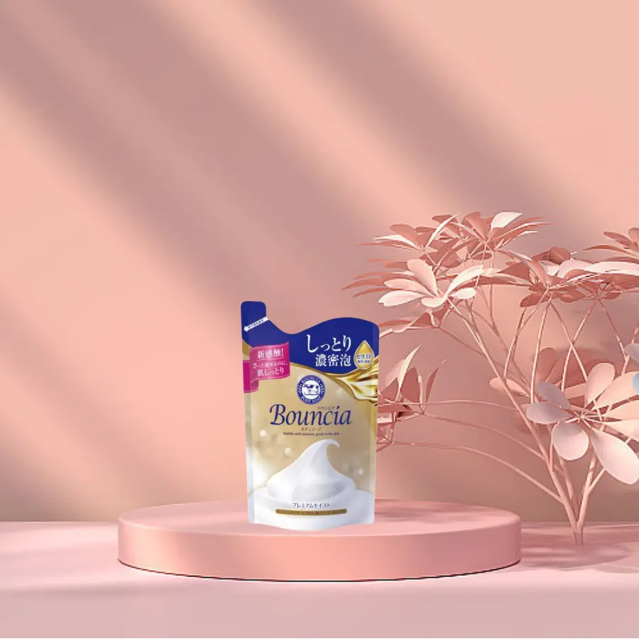 Премиальный гель для душа с увлажняющим мыльным ароматом 340 мл COW SOAP, luxury platinum elegance shower gel refill 340ml — фото 3