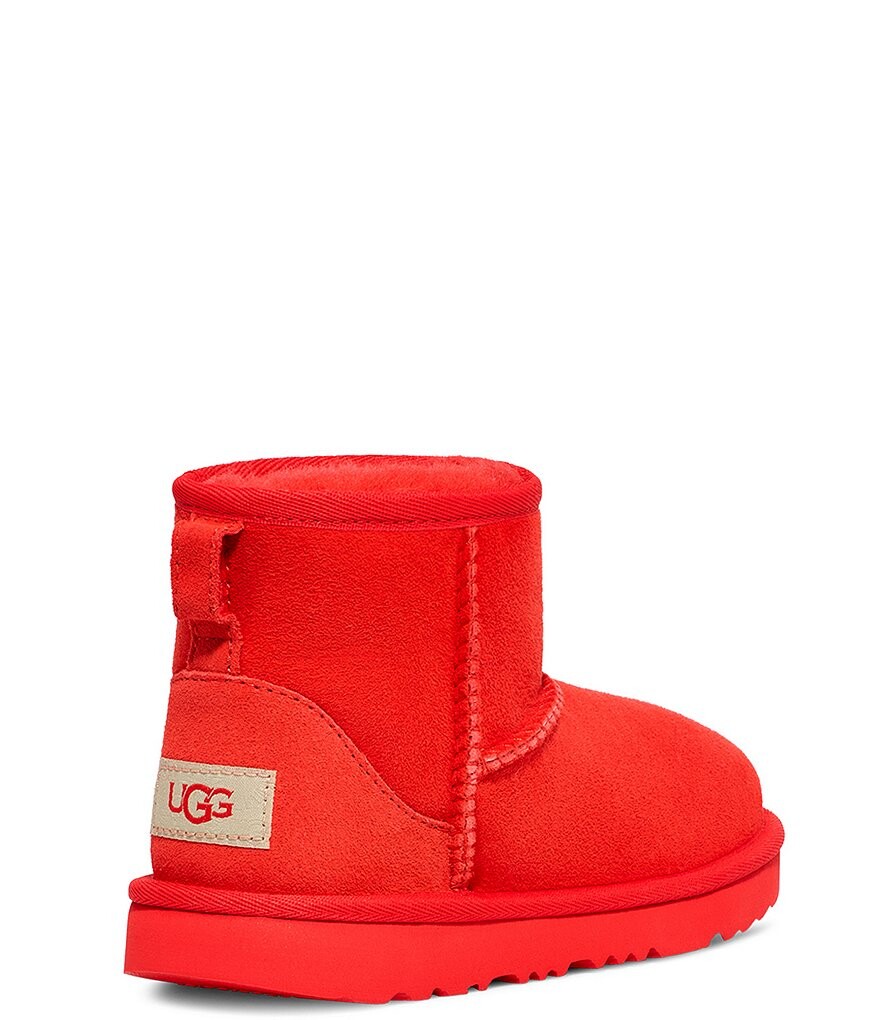 

Детские водонепроницаемые ботинки UGG Classic Mini II (подростковые), красный