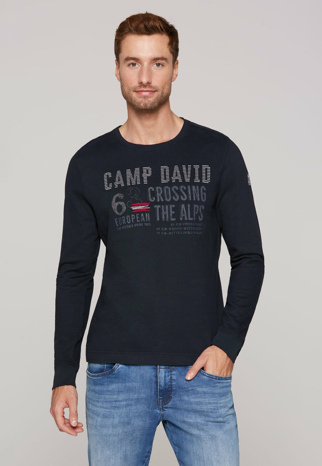 

Толстовка Camp David, темно-синий