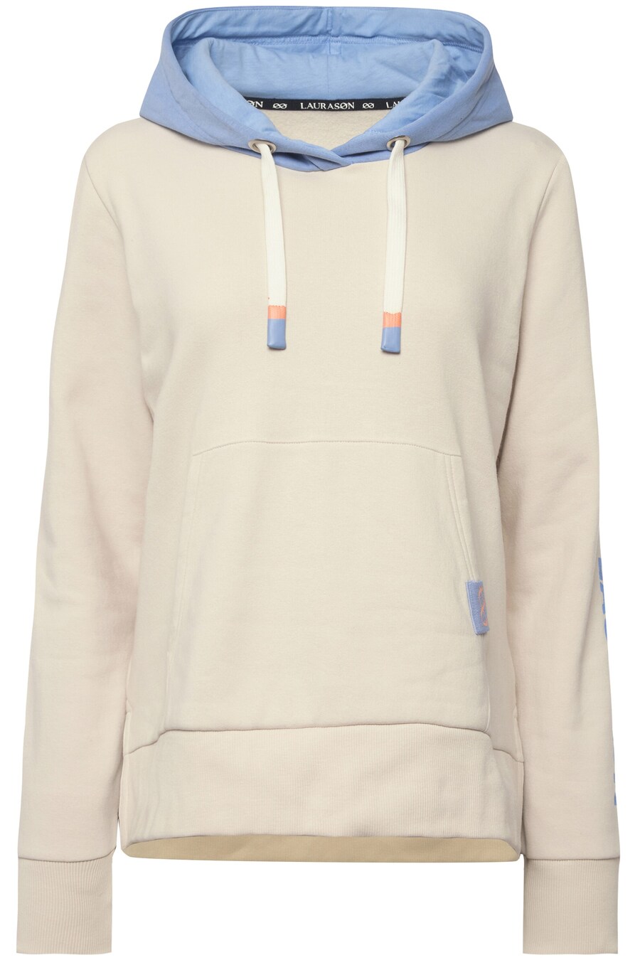 

Толстовка с капюшоном LAURASØN Sweatshirt, бежевый