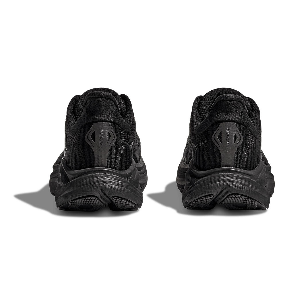 Беговые кроссовки Hoka Clifton 10 Wide (мужские), Black/Black — фото 3