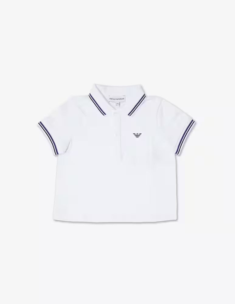 

Поло Emporio Armani, белый