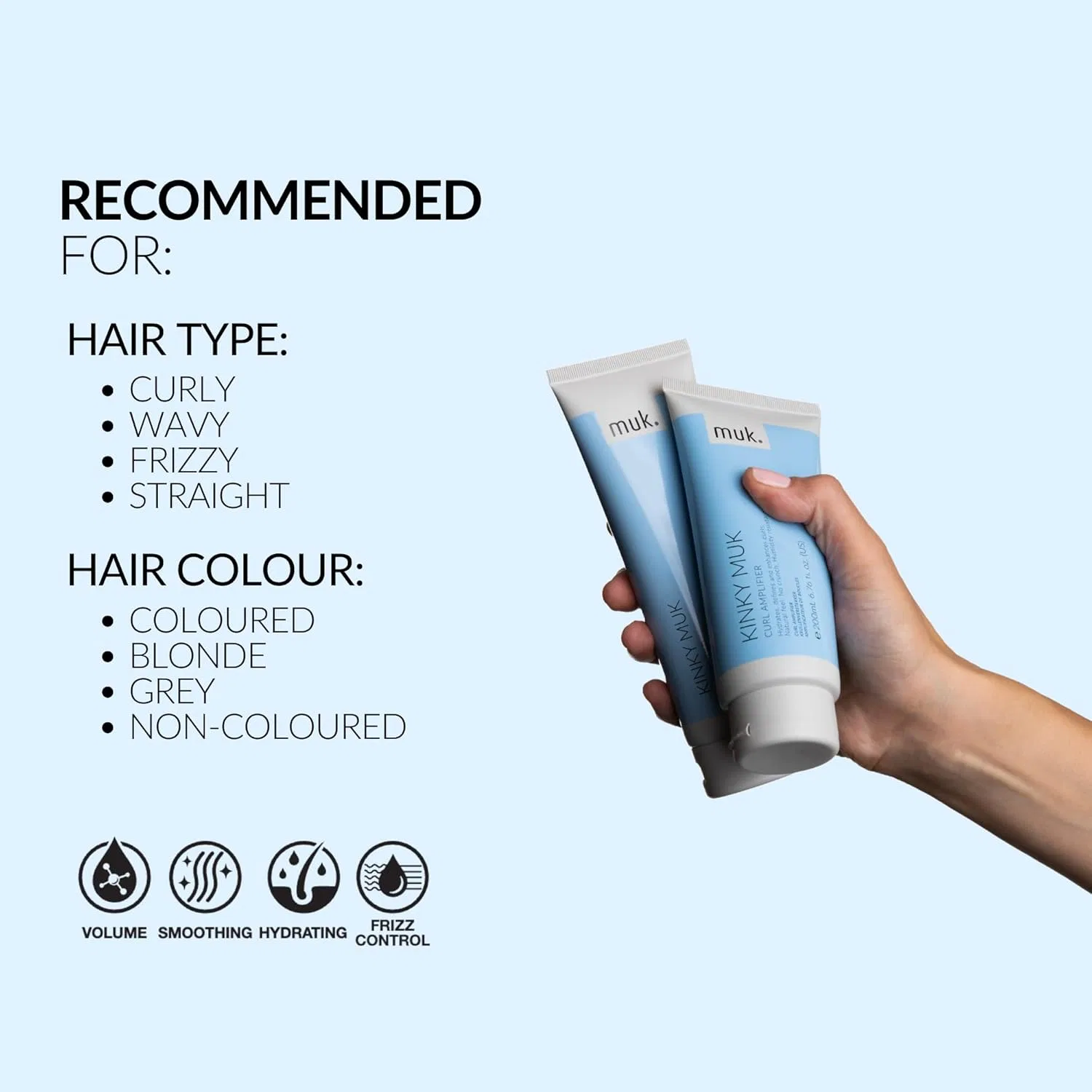 Усилитель завитка MUK Kinky Muk Extra Hold Curl Amplifier Muk. — фото 4