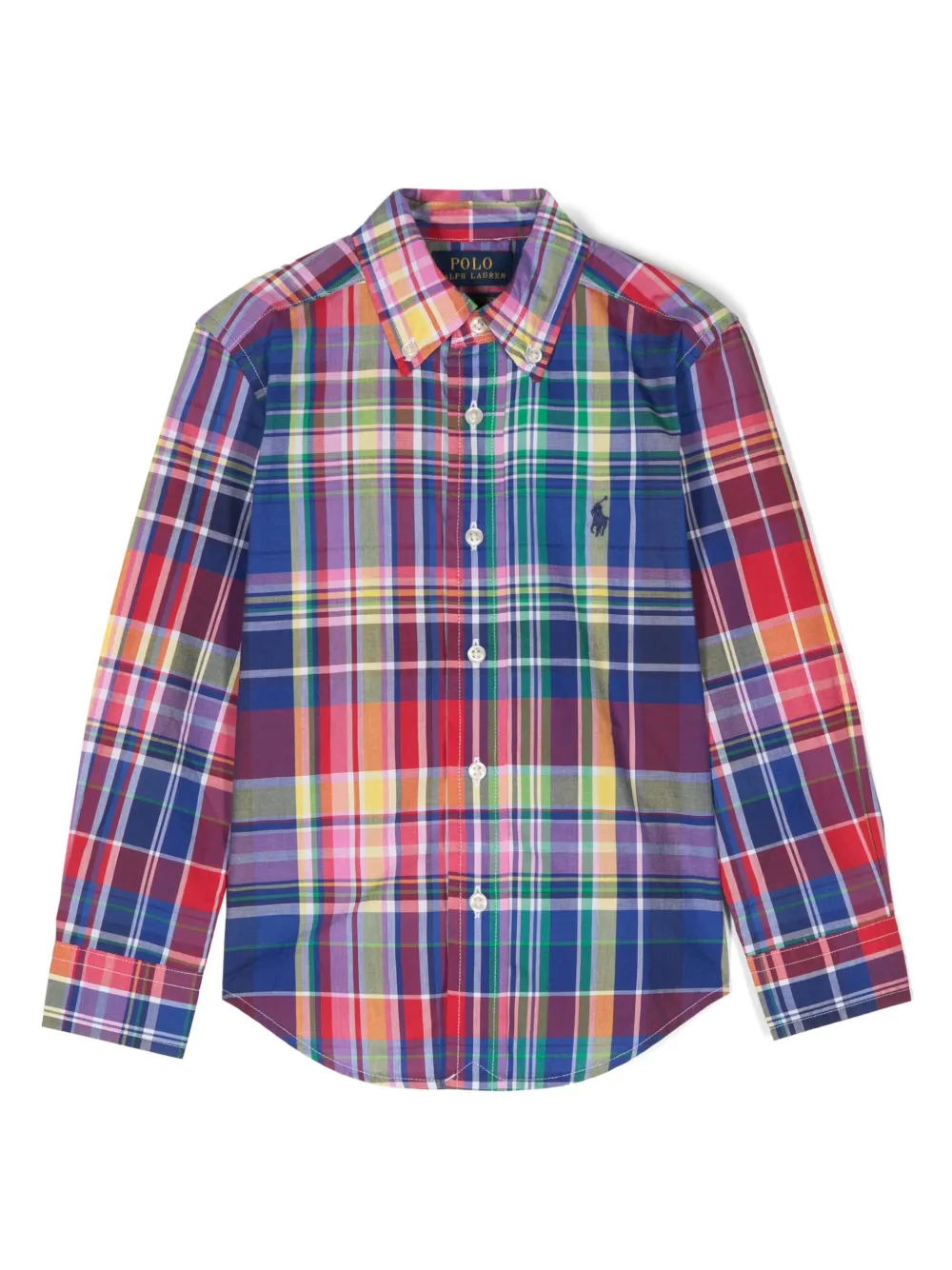 

Рубашка с вышивкой Polo Pony POLO RALPH LAUREN KIDS, синий