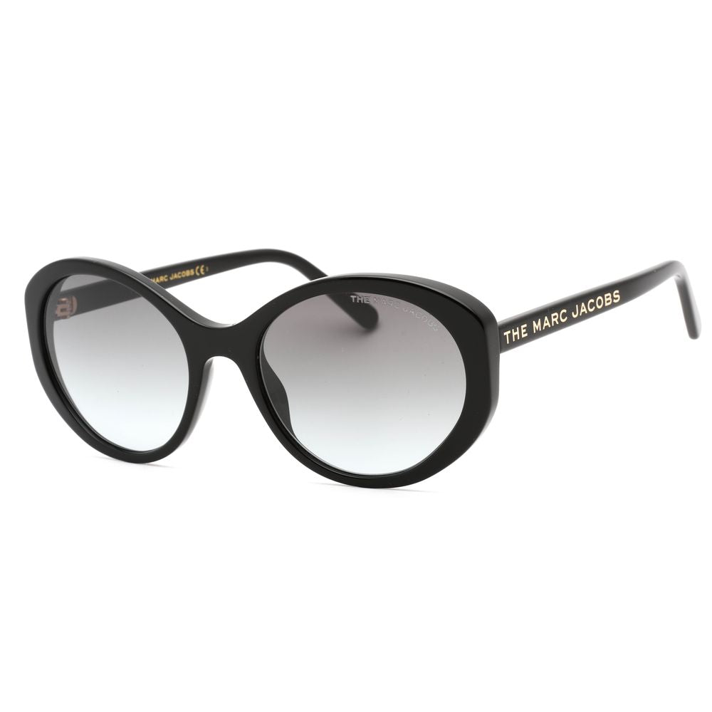 

Пластиковые женские солнцезащитные очки Marc Jacobs, черный