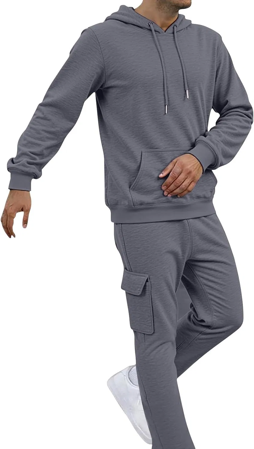 Костюм спортивный мужской Дарк Грей, Generic