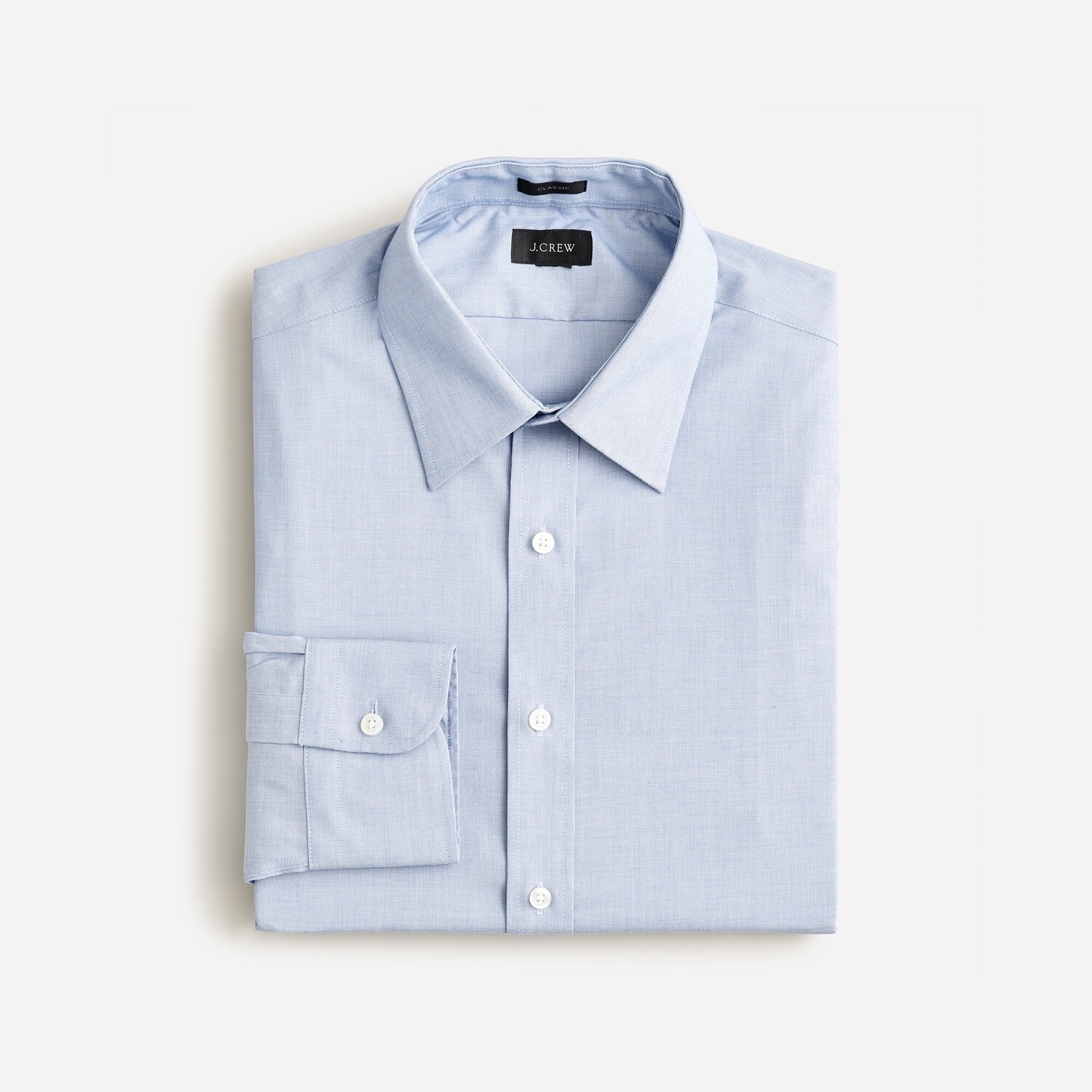 

Рубашка Bowery из немнущейся ткани с заостренным воротником J.Crew, синий