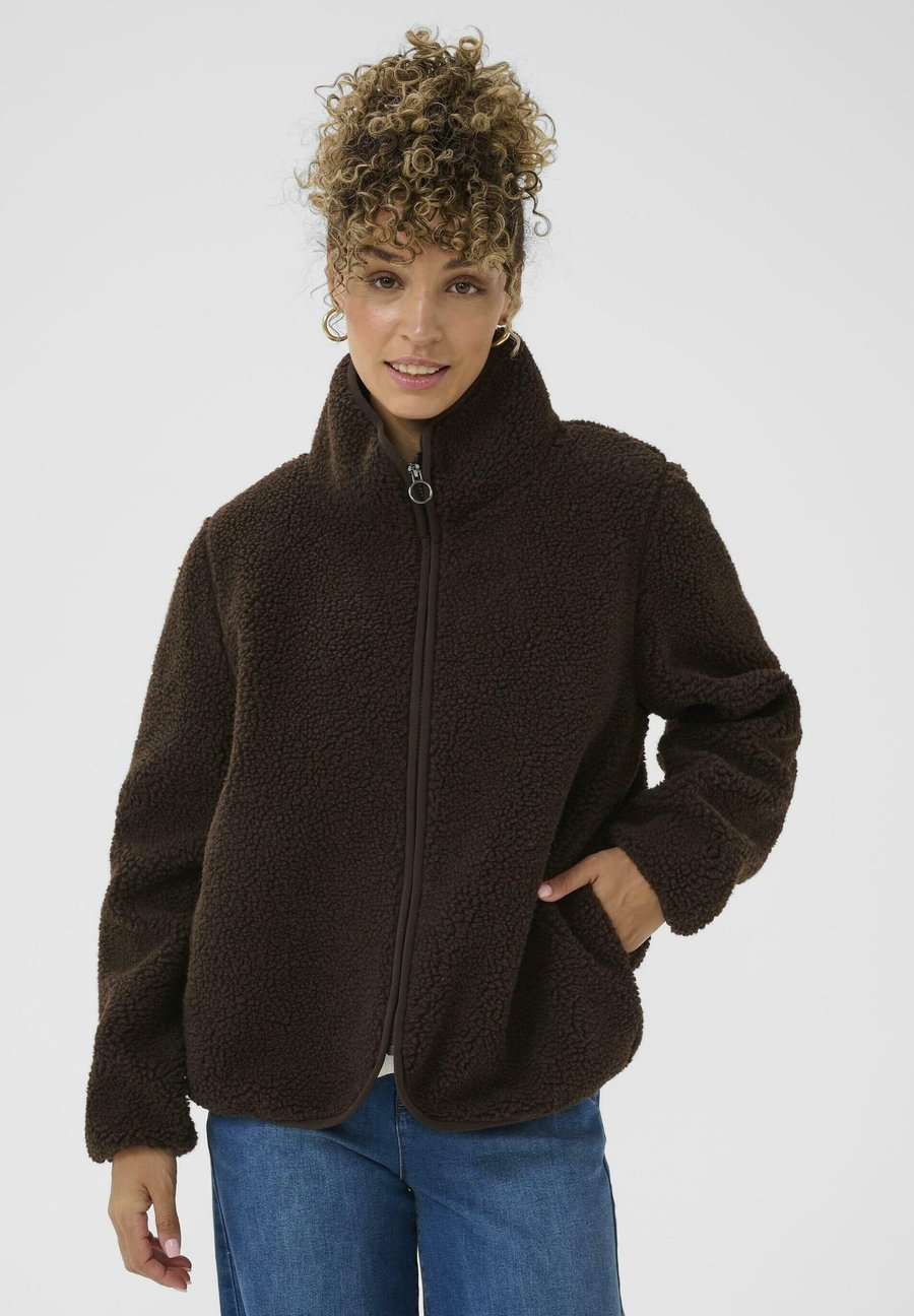 

Флисовая куртка Love Copenhagen VIGGA, Chocolate Plum/Dark Brown