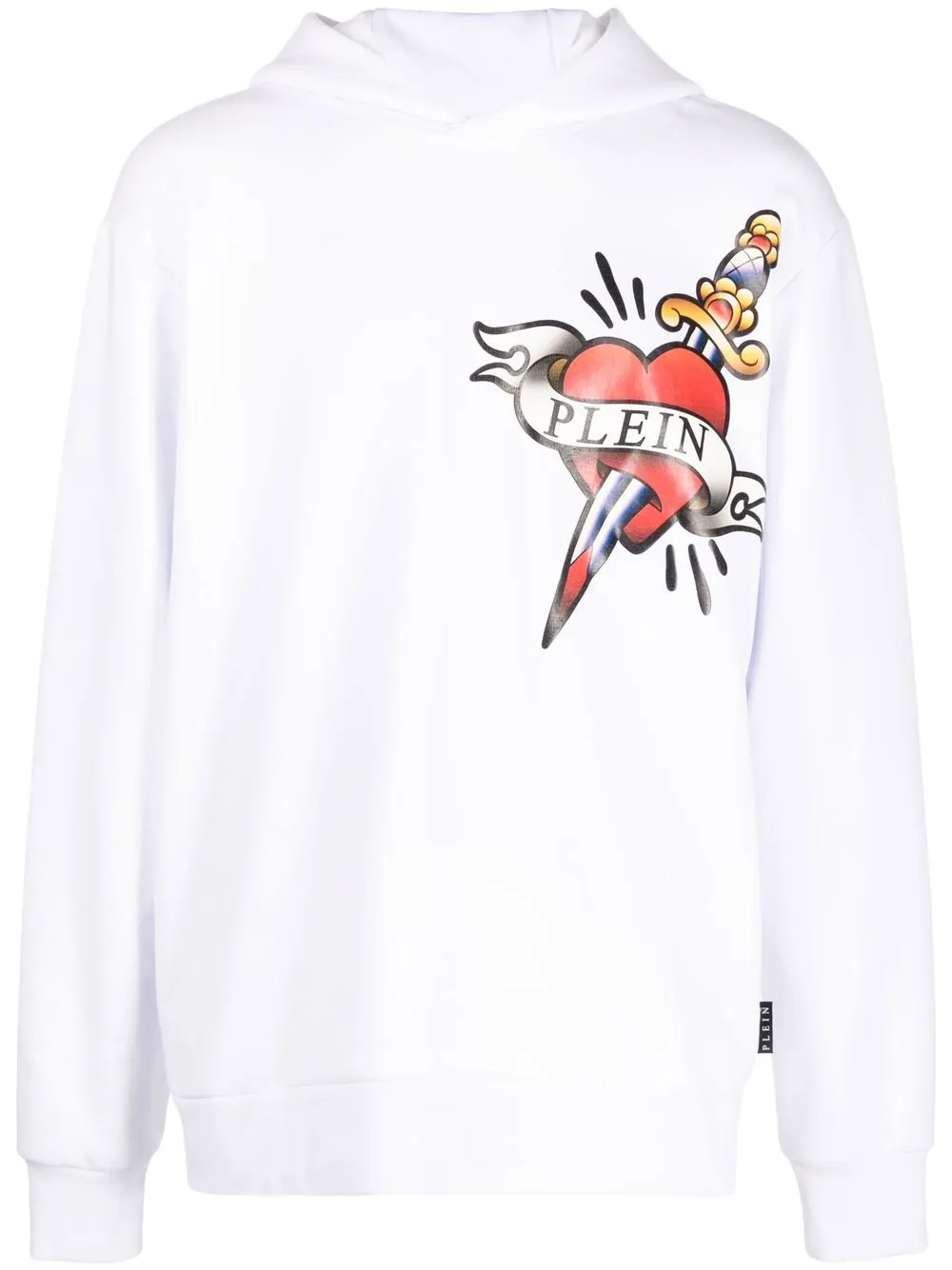 

Худи с логотипом Philipp Plein, белый