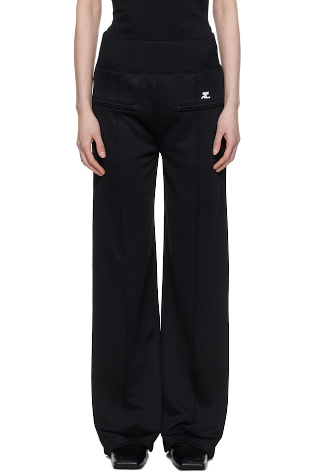 

Брюки спортивные Interlock Courrèges, черный