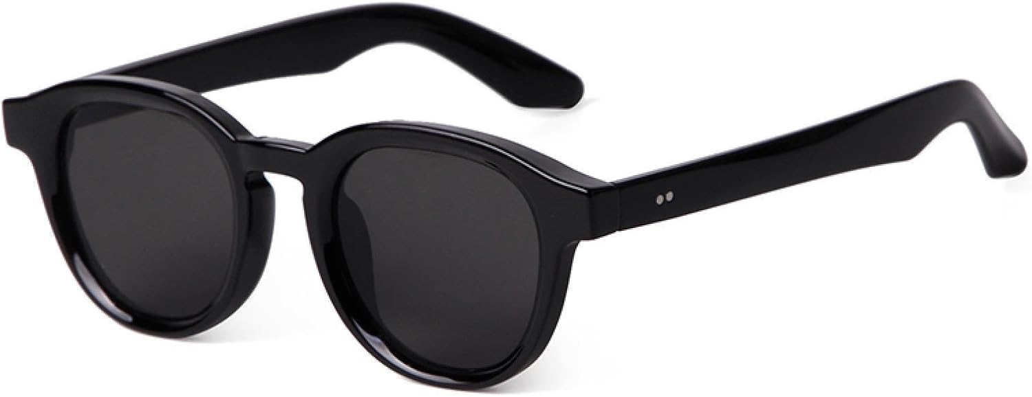 

Солнцезащитные очки с защитой от УФ-излучения UV400 | Синие, круглые, с заклепками, увеличенного размера | Для женщин и мужчин, для занятий спортом на открытом воздухе и вождения DSVIGF, 06