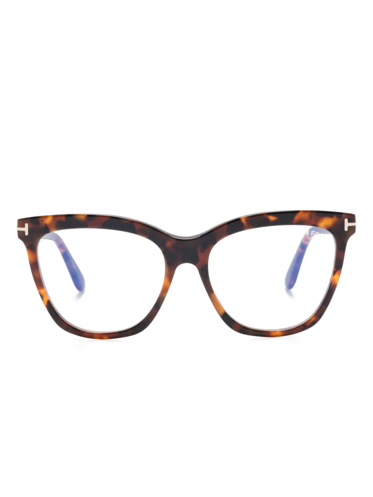 

Очки TOM FORD Eyewear в оправе-бабочке, коричневый