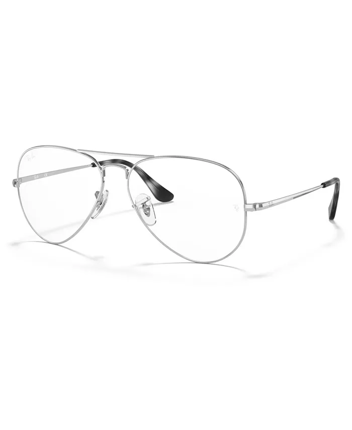 

Унисекс авиаторские очки, RB6489 Ray-Ban, серебряный