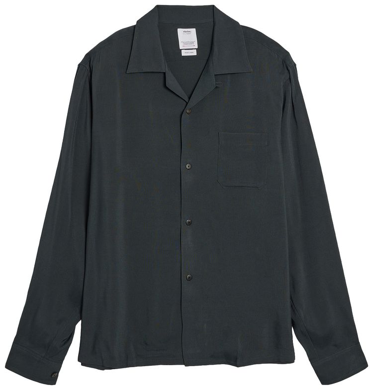 

Рубашка с длинными рукавами Visvim Keesey, черная