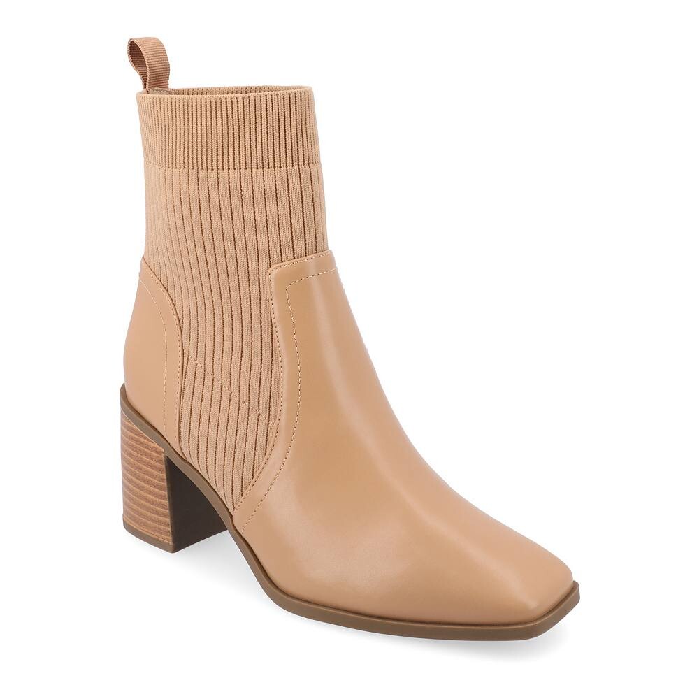 Женские ботильоны Harlowe Tru Comfort Foam из коллекции Journee Collection, цвет Tan