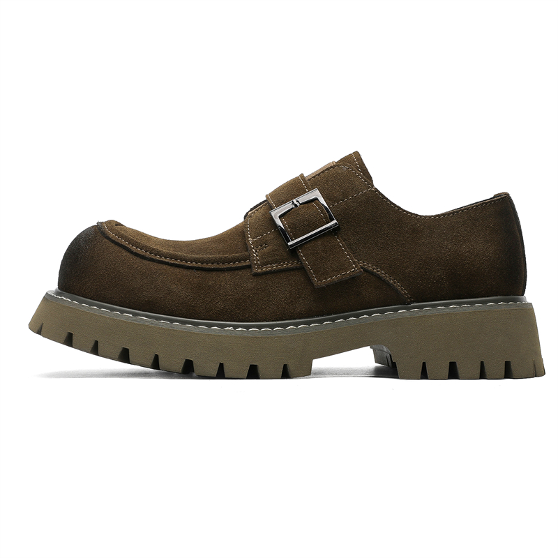 

MODENGPAN Мужские повседневные туфли мужские низкие топы - кофе, цвет Coffee[Men's Size]