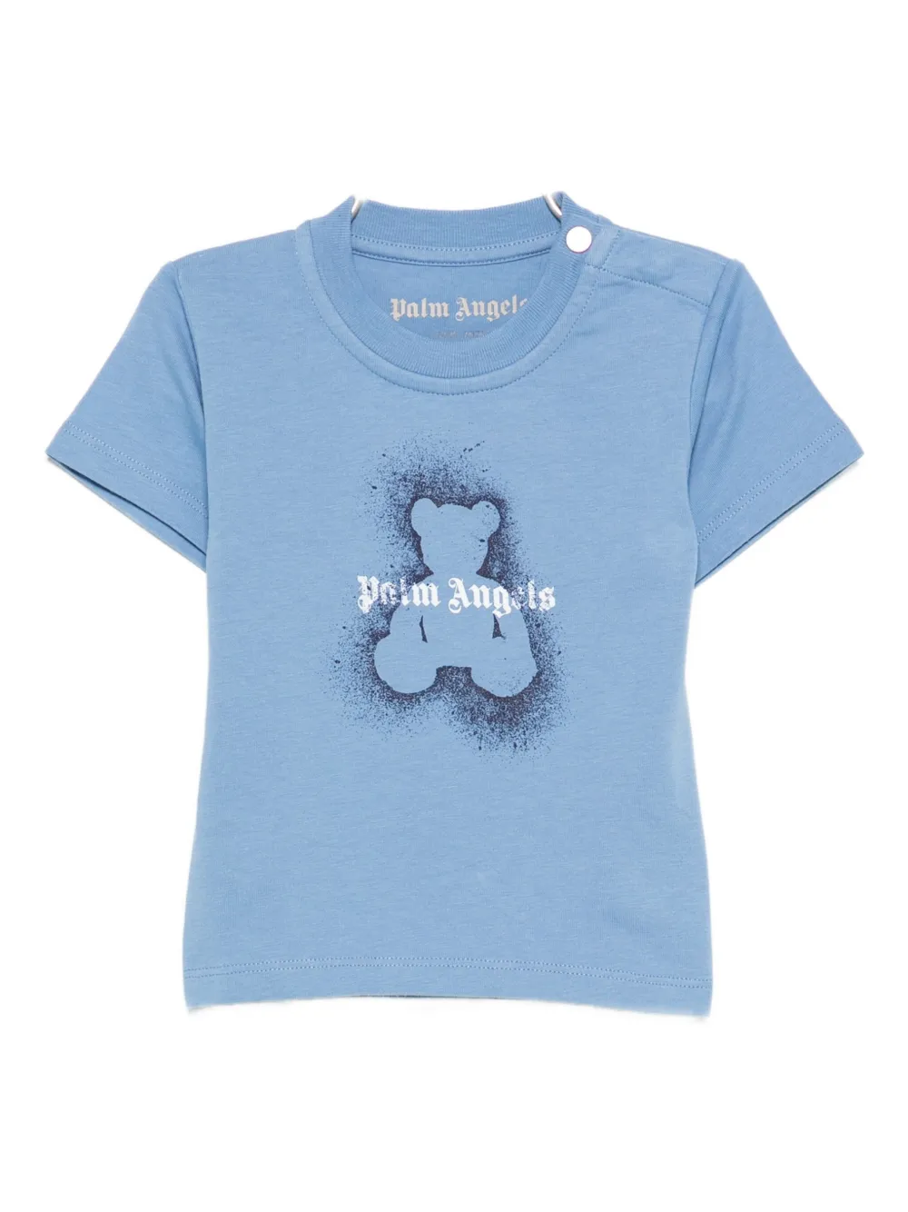 

Футболка с логотипом Palm Angels Kids, синий