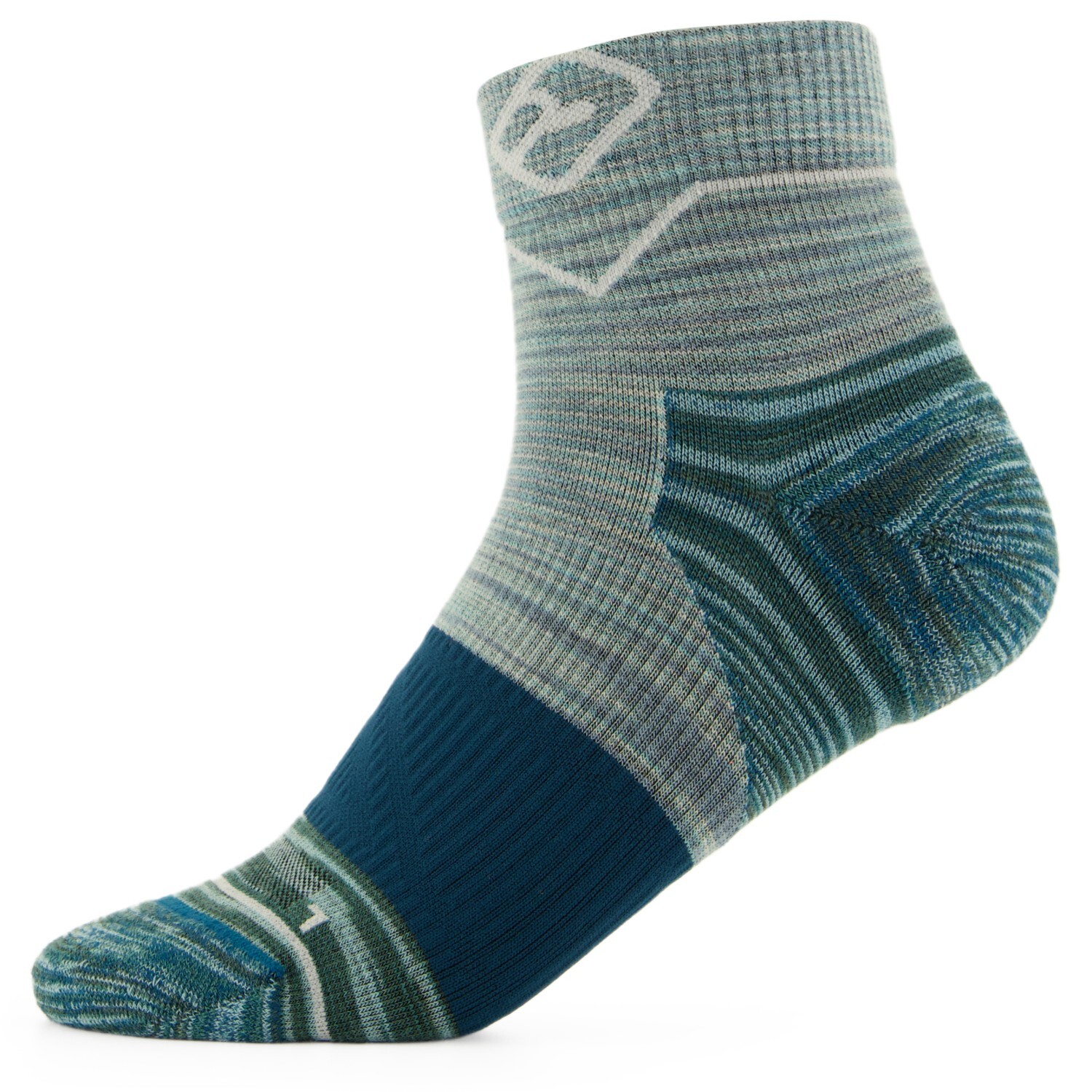 

Носки из мериноса Ortovox Alpine Quarter Socks, цвет Ice Waterfall