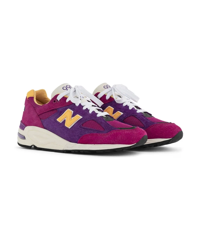 Кроссовки Teddy Santis x 990v2 New Balance, фиолетовый — фото 2