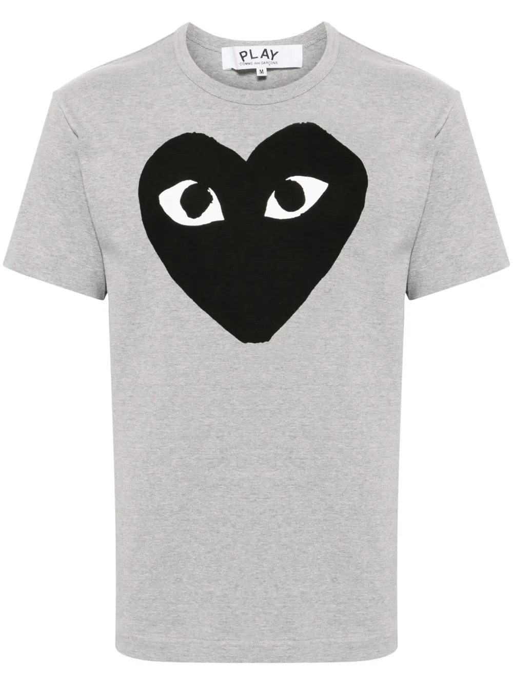 

Футболка с принтом Comme Des Garçons Play, серый