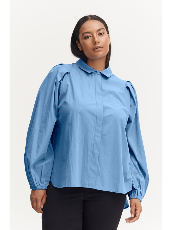 

Fransa Топ FPHallie loose fit in Silver Lake Blue