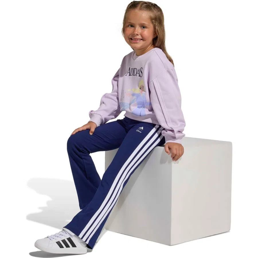 Детский спортивный костюм с длинным рукавом Lg Dy Fro Jog adidas, Фиолетовый — фото 2