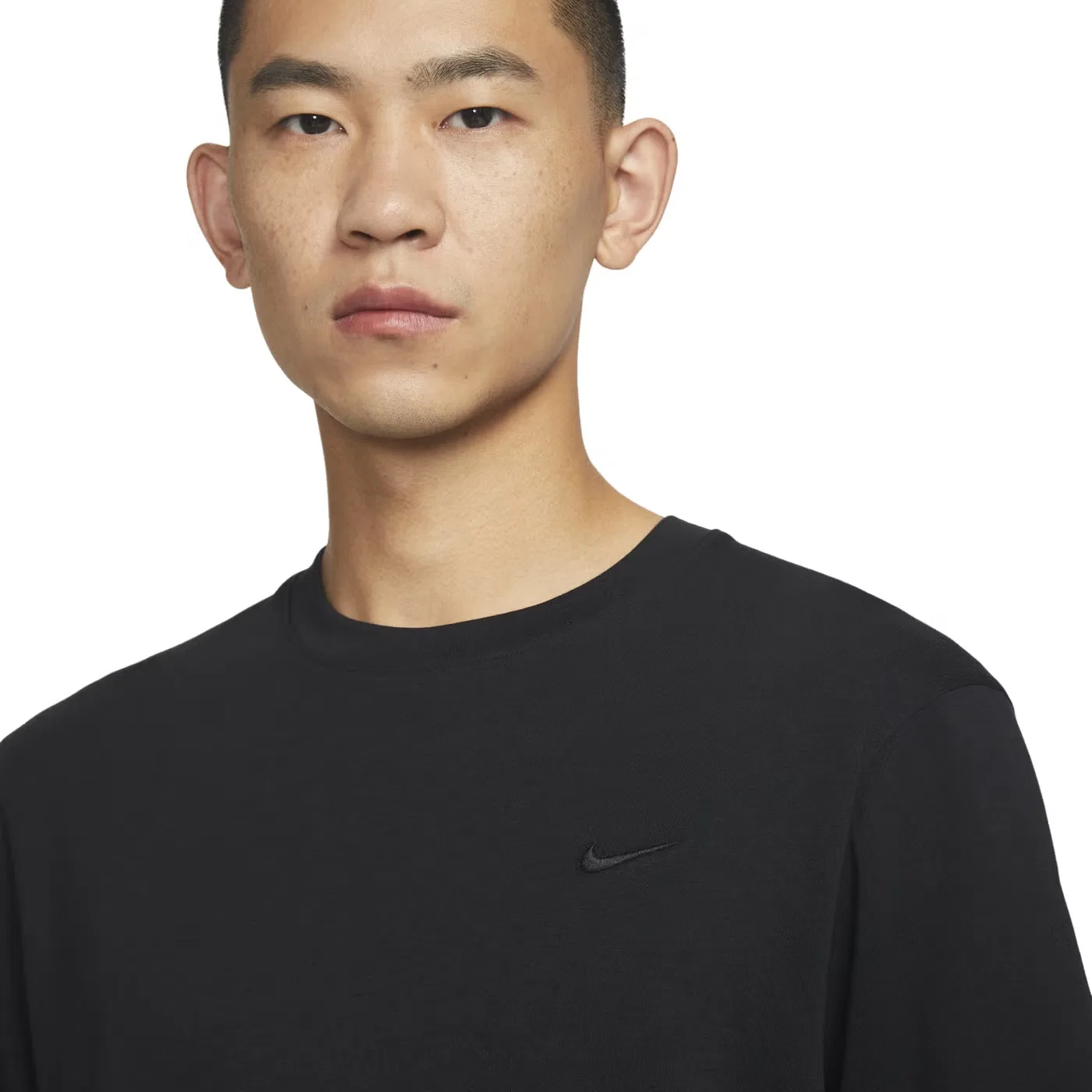 Футболка тренировочная с технологией Dri-FIT Nike, черный — фото 2