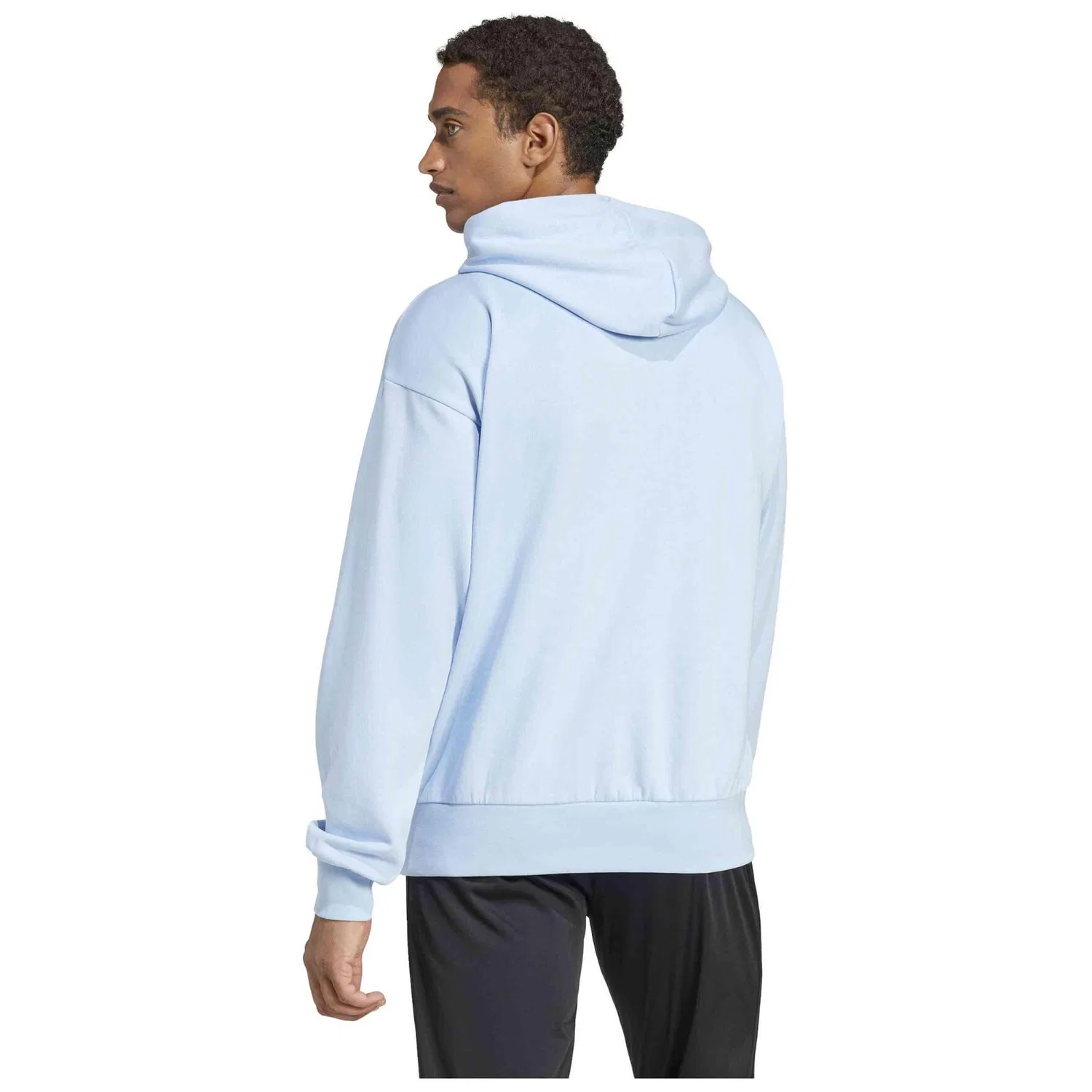Мужское худи с капюшоном и кенгуру-карманом Essentials Feelcozy Adidas, Blau — фото 3