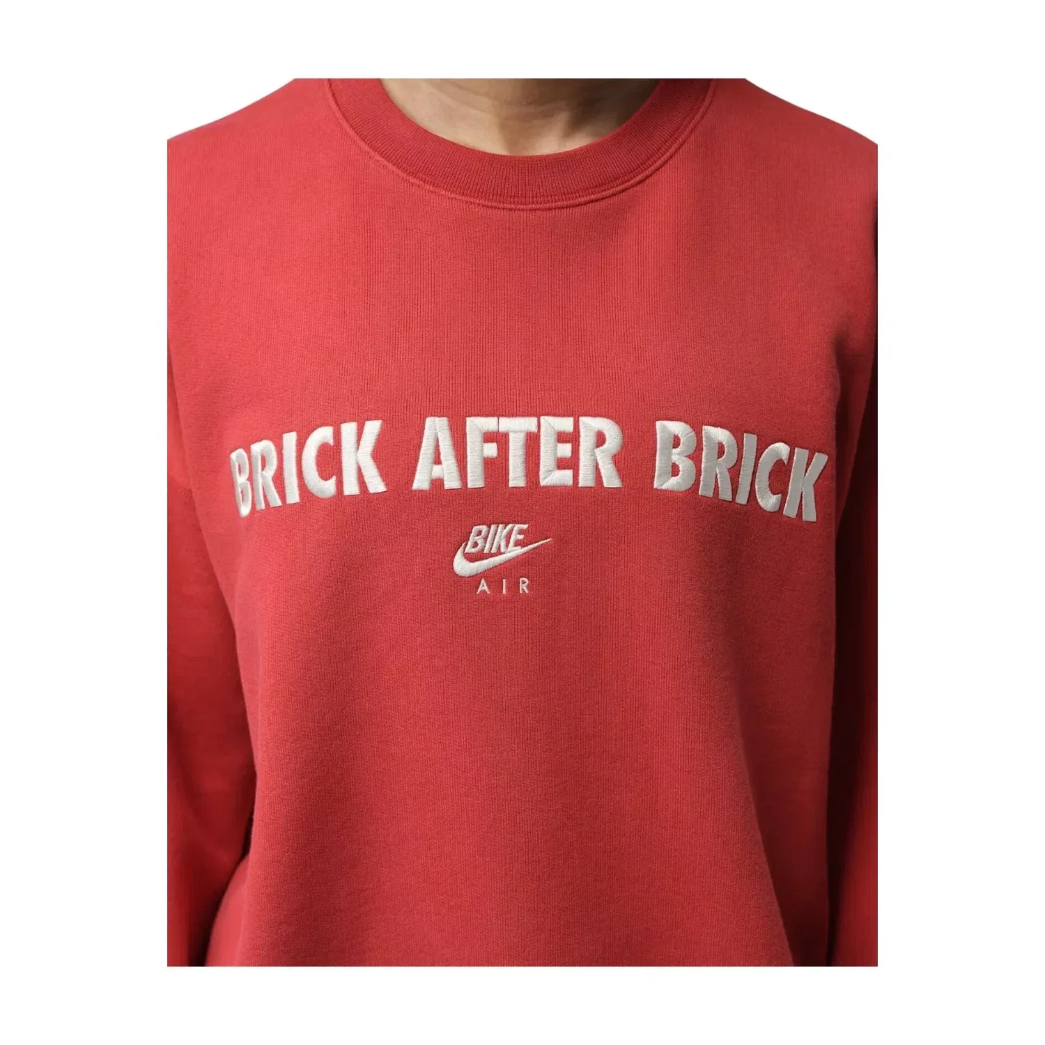 Мужская футерная толстовка с капюшоном Nigel Sylvester Bike Air Fleece Jordan, красный — фото 3