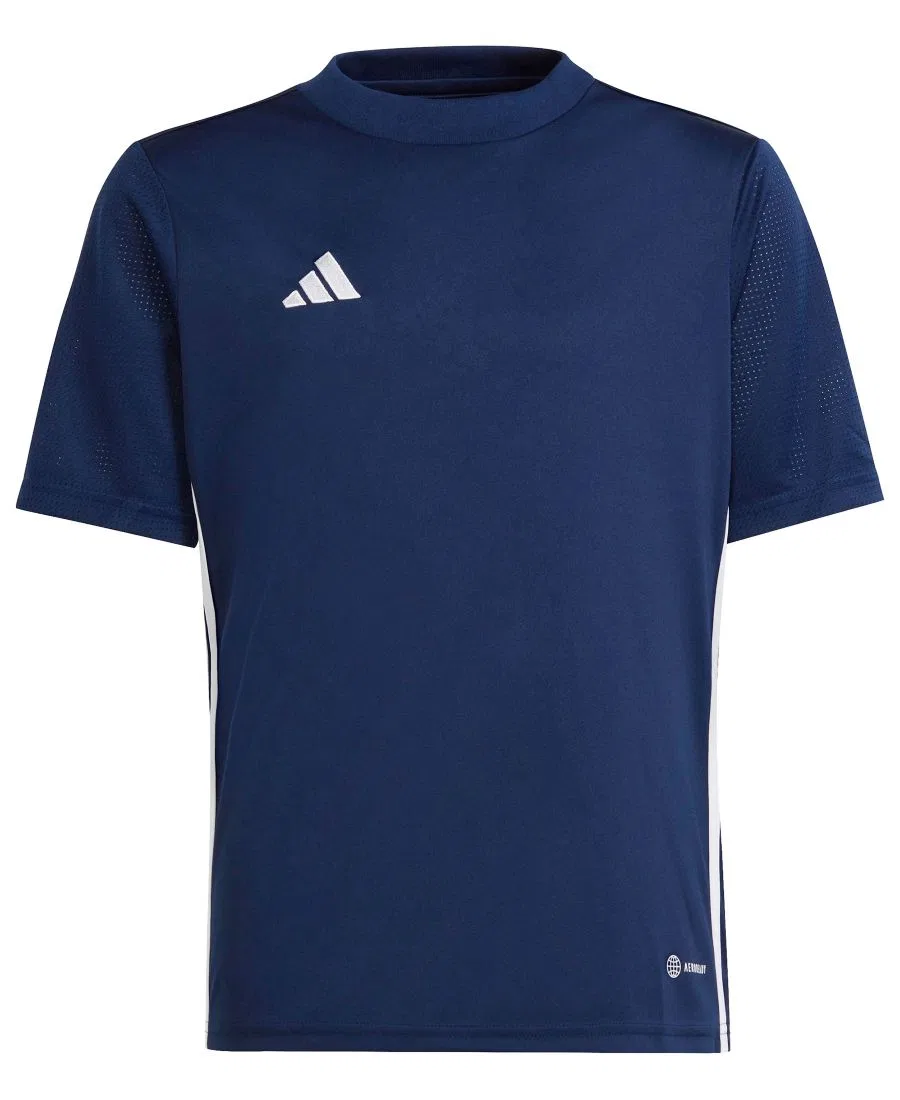 Детская футболка с коротким рукавом Tabela 23 adidas, Team Navy Blue / White