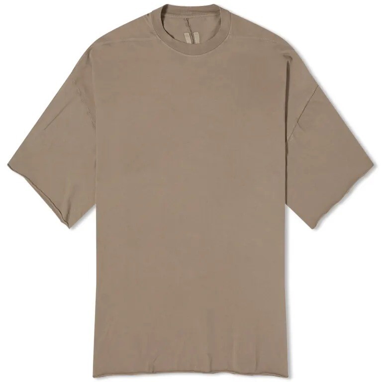 

Футболка Rick Owens Drkshdw Mediumweight Tommy, светло-коричневый