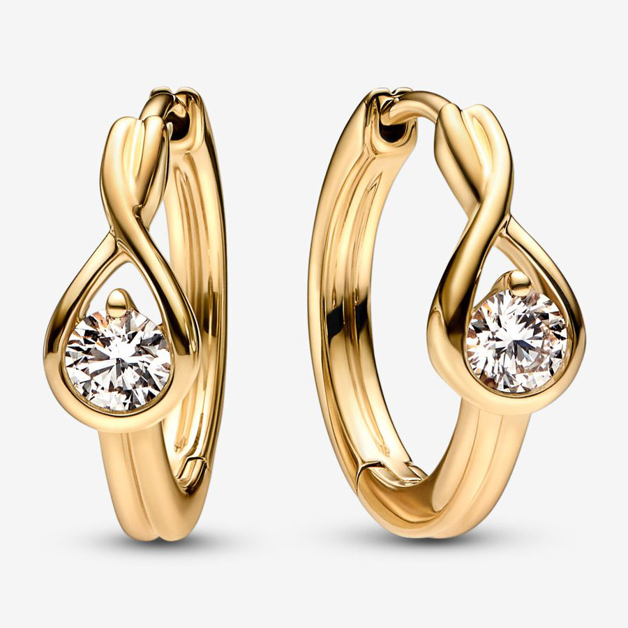 

Серьги Pandora Infinite Lab-grown Diamond 0.50 carat tw 14k, золото