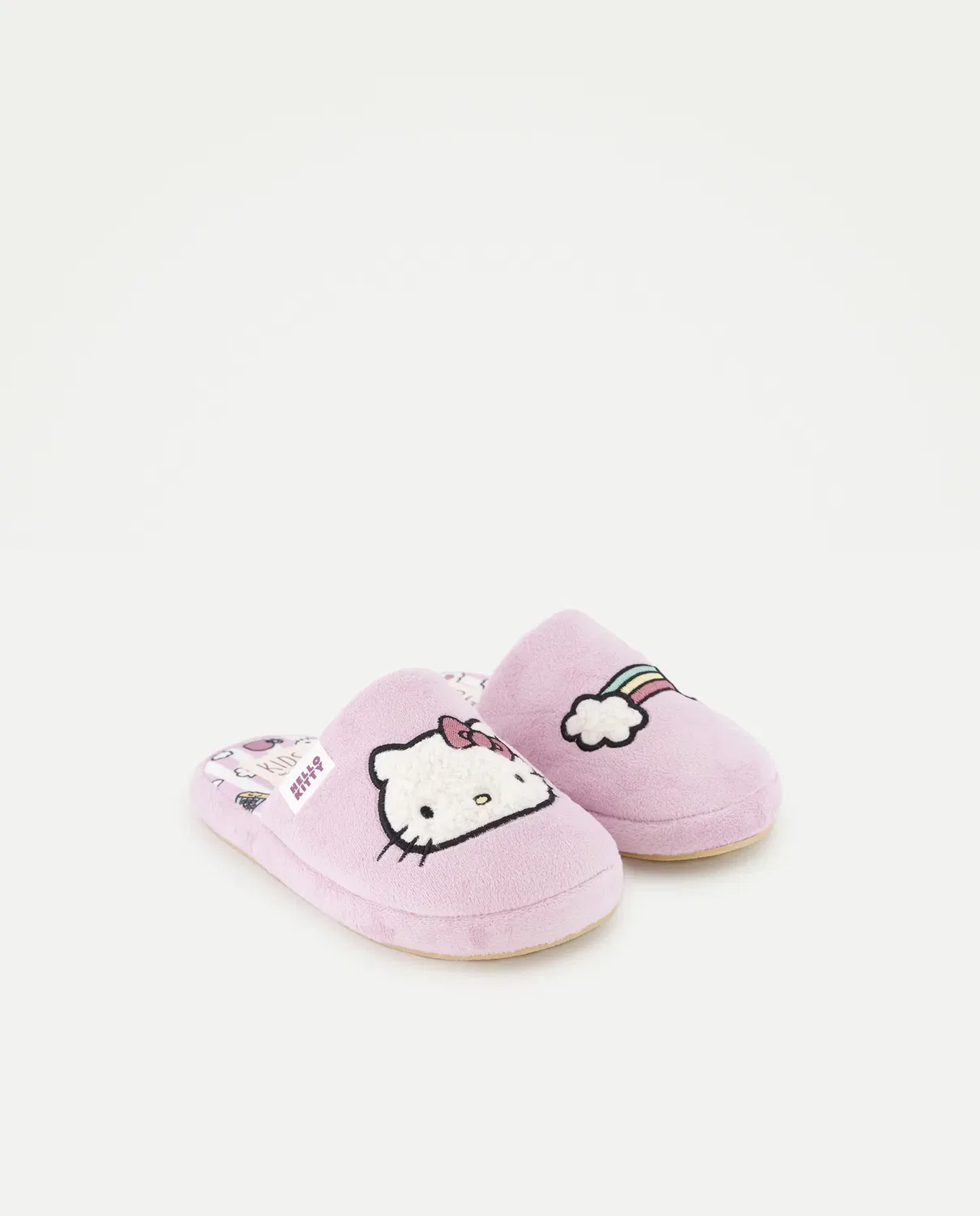 Детские тапочки для девочек с принтом Hello Kitty Kids El Corte Inglés, 282 Malva — фото 2